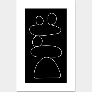 STONE BALANCING Posters and Art